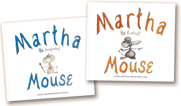 Martha the Mouse book covers